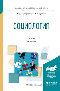 Социология 2-е изд., испр. и доп. Учебник для академического бакалавриата