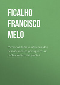 Memorias sobre a influencia dos descobrimentos portuguezes no conhecimento das plantas