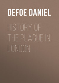 History of the Plague in London