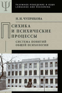 Психика и психические процессы. Система понятий общей психологии