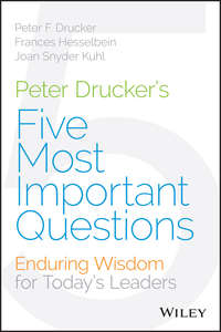 Peter Drucker's Five Most Important Questions