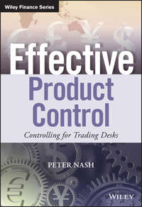 Effective Product Control. Controlling for Trading Desks