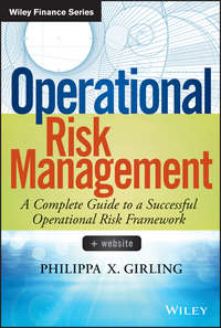 Operational Risk Management. A Complete Guide to a Successful Operational Risk Framework