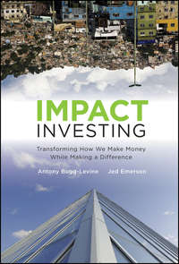 Impact Investing. Transforming How We Make Money While Making a Difference