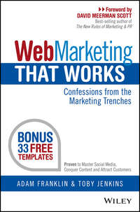 Web Marketing That Works. Confessions from the Marketing Trenches