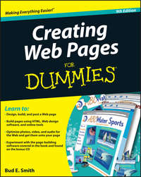 Creating Web Pages For Dummies