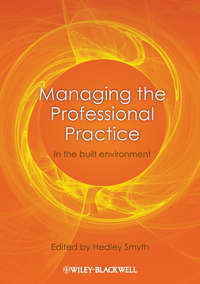 Managing the Professional Practice. In the Built Environment