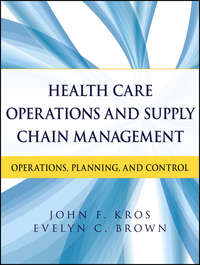 Health Care Operations and Supply Chain Management. Operations, Planning, and Control