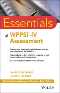 Essentials of WPPSI-IV Assessment