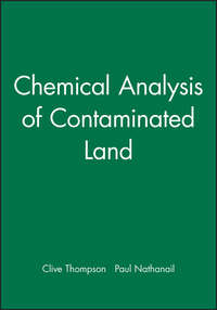 Chemical Analysis of Contaminated Land