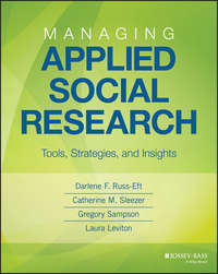 Managing Applied Social Research. Tools, Strategies, and Insights