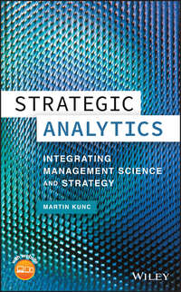 Strategic Analytics. Integrating Management Science and Strategy