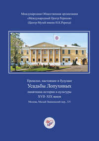 Прошлое, настоящее и будущее Усадьбы Лопухиных, памятника истории и культуры XVII–XIX веков (буклет)