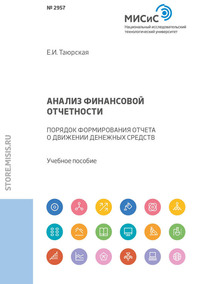 Анализ финансовой отчетности. Порядок формирования отчета о движении денежных средств