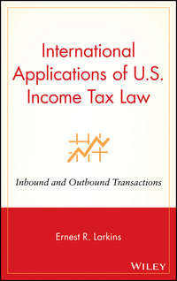 International Applications of U.S. Income Tax Law