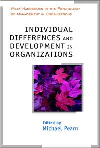 Individual Differences and Development in Organisations