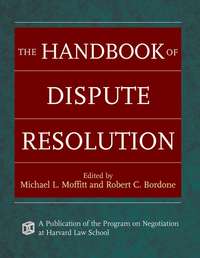 The Handbook of Dispute Resolution