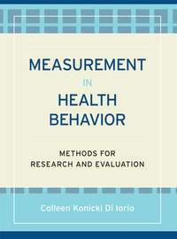 Measurement in Health Behavior