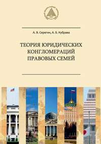 Теория юридических конгломераций правовых семей