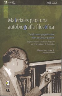 Materiales para una autobiografía filosófica