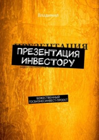 Презентация инвестору. Божественный госбизнес-инвест-проект