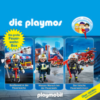 Die Playmos - Das Original Playmobil Hörspiel, Die große Feuerwehr-Box, Folgen 42, 57, 62