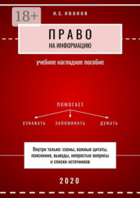 Право на информацию. Учебное наглядное пособие