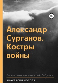 Александр Сурганов. Костры войны