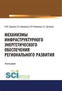 Механизмы инфраструктурного энергетического обеспечения регионального развития. (Аспирантура, Бакалавриат, Магистратура). Монография.