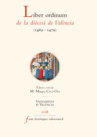 Liber ordinum de la diòcesi de València (1463-1479)