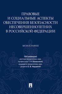 Правовые и социальные аспекты обеспечения безопасности несовершеннолетних в Российской Федерации