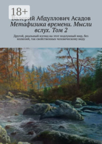Метафизика времени. Мысли вслух. Том 2. Другой, реальный взгляд на этот подлунный мир, без иллюзий, так свойственных человеческому виду