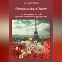 Ромашка цвета бордо