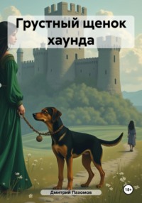 Грустный щенок хаунда