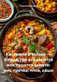 Кастрюля и только – блюда, где всё варится или тушится вместе: рис, гречка, плов, каши