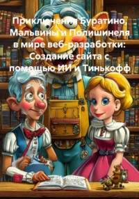 Приключения Буратино, Мальвины и Полишинеля в мире веб-разработки: Создание сайта с помощью ИИ и Тинькофф
