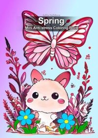 Spring Mini Anti-stress Coloring Book