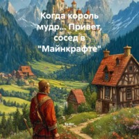Когда король мудр…" Привет, сосед в «Майнкрафте»