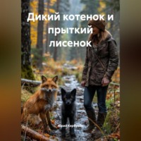 Дикий котенок и прыткий лисенок