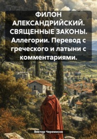 ФИЛОН АЛЕКСАНДРИЙСКИЙ. СВЯЩЕННЫЕ ЗАКОНЫ. Аллегории. Перевод с греческого и латыни с комментариями.