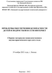 Проблемы обеспечения безопасности детей и подростков в сети Интернет