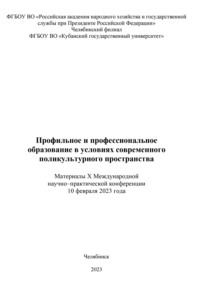 Профильное и профессиональное образование в условиях современного поликультурного пространства