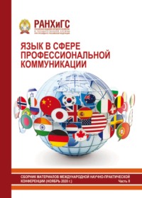 Язык в сфере профессиональной коммуникации 2020. Часть II