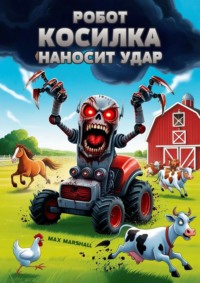 Робот косилка наносит удар