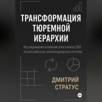 ТРАНСФОРМАЦИЯ – РЕЦЕПТ ТЮРЕМНОЙ ИЕРАРХИИ: Исследование участников СВО на российскую пенитенциарную систему