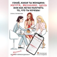 Узнай какая ты женщина – Мечта, Желание или Цель, или как легко получить то, что ты хочешь. Книга-практикум
