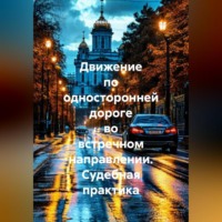 Движение по односторонней дороге во встречном направлении. Судебная практика