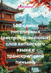 500 самых популярных (распространенных) слов китайского языка с транскрипцией пиньинь