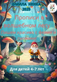 Прописи в волшебном лесу. Пишем красиво с феями и гномами! Для детей 4–7 лет