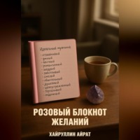 Розовый блокнот желаний